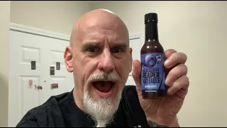 Blueberry Reaper Hot Sauce from Pepper Joe's! First in a series for Pepper Joe's! EXCITED for this!