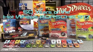 50 Years of the Hot Wheels PORSCHE 917 | Extensive Video on Each Casting Ever Offered! | 500th Video