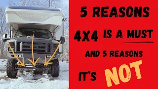 Five Reasons you MUST make your RV 4x4, and why you should NOT