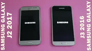 Samsung Galaxy J2 2017 vs Samsung Galaxy J3 2016 Speed test