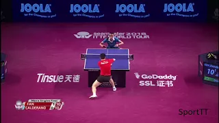 Fan Zhendong vs Hugo Calderano [ Qatar Open 2018 Final ]