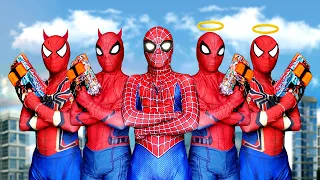 SUPERHERO's ALL STORY 1 || Spider-Man Mansion Drama ( Funny , Dark Movie ) By FLife TV