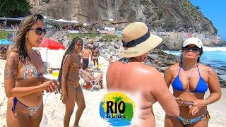 🇧🇷 Rio de Janeiro Copacabana to Leme Beach Brasil 2021 - [Beach Walk Full Tour]