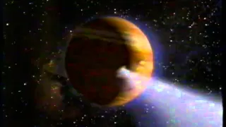 Comet Hits Jupiter - Shoemaker-Levy 9 - BBC Animated Guide 1994