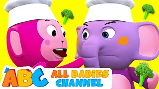 ABC | Yes Yes Vegetables Song | 3D Nursery Rhymes By All Babies Channel