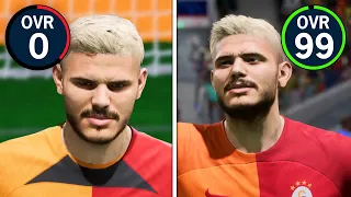 ICARDI 0 OVERALL OLDU! // HER GOL +1 OVERALL ARTIYOR! // FIFA 23 KARİYER MODU