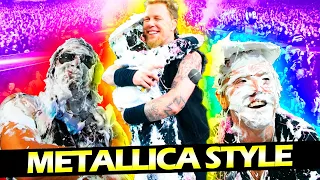 METALLICA STYLE BIRTHDAY CELEBRATION WITH JAMES HETFIELD AND KIRK HAMMETT