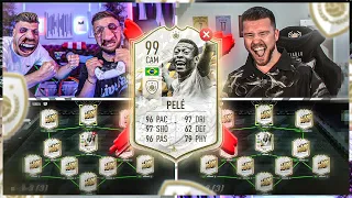 FIFA 22: Icon MOMENTS PELE 99 Squad Builder Battle VS Proownez ☠️😲