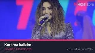 Sevinch Mo'minova - Korkma kalbim (concert version 2019)