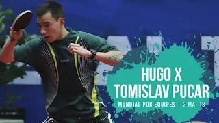 Hugo Calderano vs. Tomislav Pucar - Tênis de Mesa