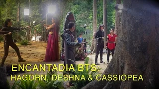 ENCANTADIA BTS: HAGORN,DESHNA AND FIGHT CHOREOGRAPHY with CASSIOPEA