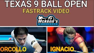 Billiard Vlog#241: FASTRACK VIDEO - IGNACO VS ORCOLLO