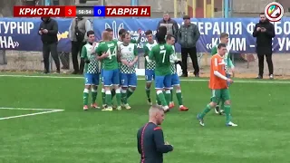 Кубок Криму: Кристал Херсон - Таврія Новотроїцьке 5:0. Голи