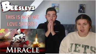 BRITISH COUPLE REACTS | MIRACLE on Ice - The Greatest American Sports Moment of All Time *AMAZING*