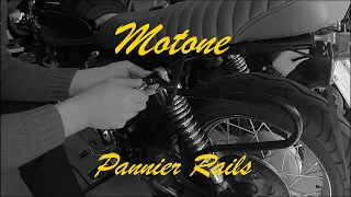 Motone Pannier Rails Install | Triumph Bonneville T100