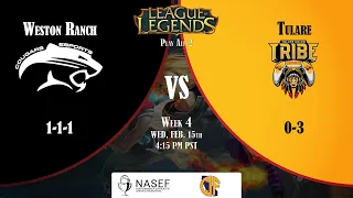 Esports: Weston Ranch vs. Tulare Union (League of Legends)