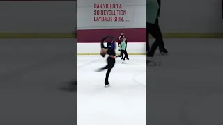 The most beautiful layback spin!