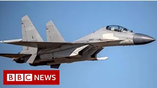 Record number of Chinese planes enter Taiwan air defence zone - BBC News