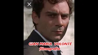 GIAN MARIA VOLONTÉ  filmografia