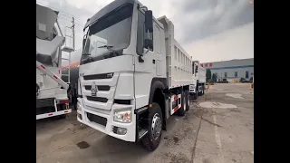 Howo 375HP 6x4 Dump Truck | Engine Sinotruk WD615.96C Model