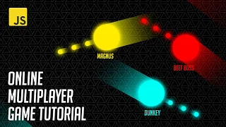 Online Multiplayer JavaScript Game Tutorial - Full Course