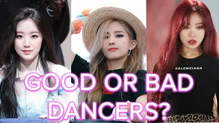 Ranking G-IDLE as Dancers