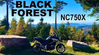 Motorcycle Trip To Black Forest (Germany), Honda NC750X, Best Roads To Ride A Motorcycle in Germany