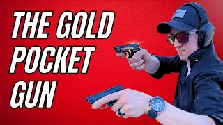 Beretta *JETFIRE* Pimped-Out Pocket Pistol - 950bs EL Gold .25acp