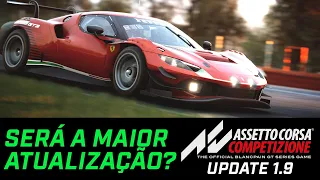 A super atualização no Assetto Corsa Competizione Update 1.9