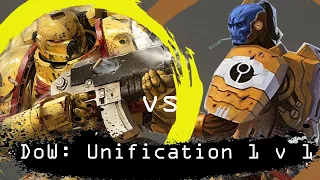 Dawn of War Unification 1 v 1 Imperial Fists (Necrotechnica) vs The Tau Empire (Vrax)
