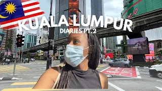 Exploring Kuala Lumpur Vlog | Kuala Lumpur Diaries Pt.2 | Taking the LRT, Marvel merch & DinTaiFung