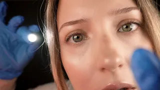 ASMR There’s Something In Your 👁️ Eye | Very Close Up Eye Exam | Hypnotic Light Exam Roleplay