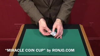 Miracle Coin Chop Cup - Magic from Ronjo.com