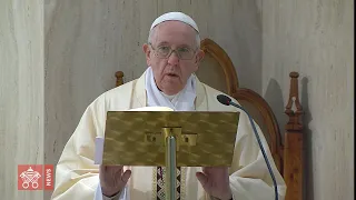Intenzioni per la conversione degli usurai, Messa a Santa Marta, 23 aprile 2020, Papa Francesco