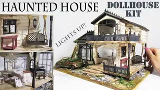 DIY Miniature Haunted House (Kit Bash)