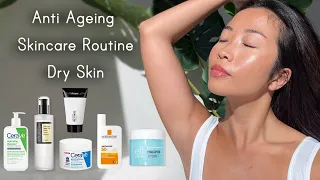 Simple Anti Ageing Skincare Routine For Dry Skin (AM & PM)