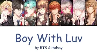 Nightcore - Boy With Luv (Switching Vocals) - (Color Coded Eng/Rom/Han) (BTS ft. Halsey)