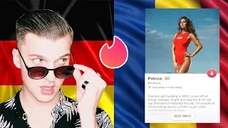 GERMAN tries ROMANIAN TINDER