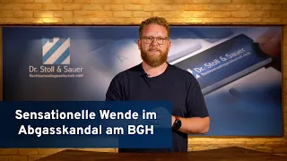 Sensationelle Wende im Abgasskandal am BGH