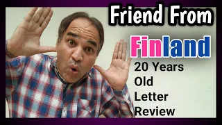 This Review Of Friend From Keitele Finland || World Wide Friendship And Old Penpals | Altaf Malik
