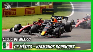 F1 23 CORRIDA COMPLETA GP CIDADE DO MÉXICO - BAND BANDSPORTS ANALISE RESUMO FORMULA 1 2023