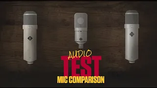 Mic Comparison Audio Test  | Telefunken U47 | Neumann U47 | Neumann M149