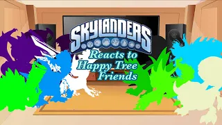 (13+) Skylanders react to Happy Tree Friends My Au #Skylanders #Gacha #HTF