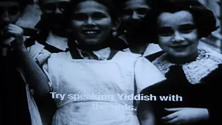 Jews in Cracow, Poland. Documentary from before 1939. Part 1.
