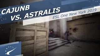 cajunb vs. Astralis - ESL One New York 2019