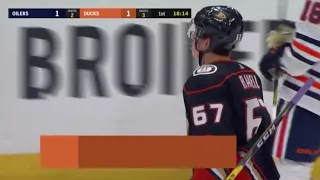 Rickard Rakell Goal vs EDM 02-25-2018