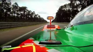 Mazda 787B onboard lap with Johnny Herbert at Le Mans 2011