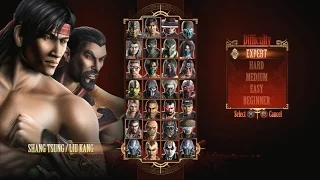 Mortal Kombat 9 - Expert Tag Ladder (Shang Tsung & Liu Kang/3 Rounds/No Losses)