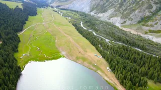 Григорьевское ущелье озеро далеко в горах real romann