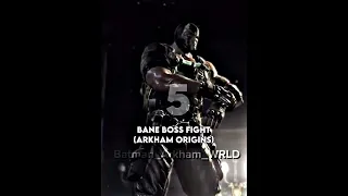 My Top 5 Boss fights in the Arkham franchise